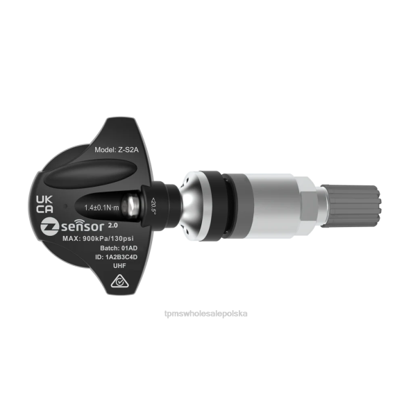 TJ4D376 Lexus oe zamiennik czujnika tpms - oe p/n 4260748020 częstotliwość 433 mhz programowanie czujników TPMS kraków - metalowy trzpień zaworu - srebrny