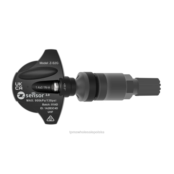 TJ4D1061 infiniti oe zamiennik czujnika tpms - oe p/n 407005da0c, 407005da0b freq 433mhz TPMS sensor Polska - metalowy trzpień zaworu - ciemnoszary